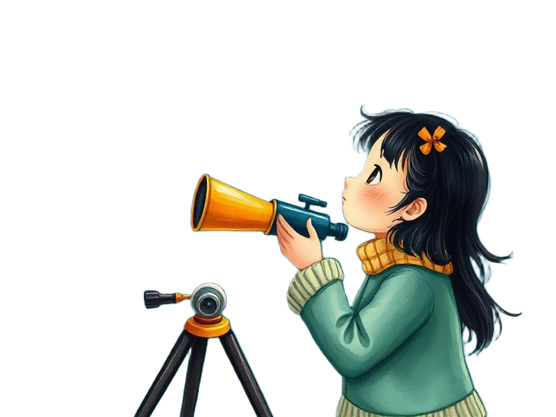 Akna character illustration from Tales for the Future